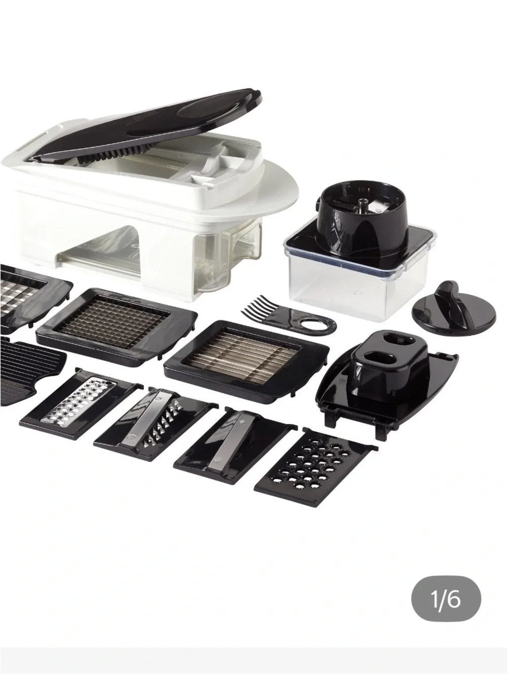 (6) Miu vegetables 11 pieces chopper and slicer